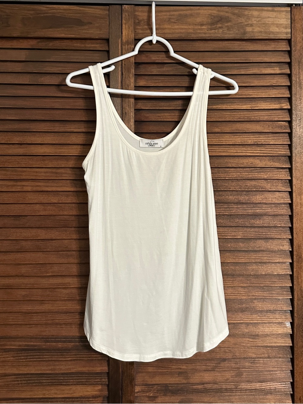 CJLA Off-White Tank Top - Women’s Small